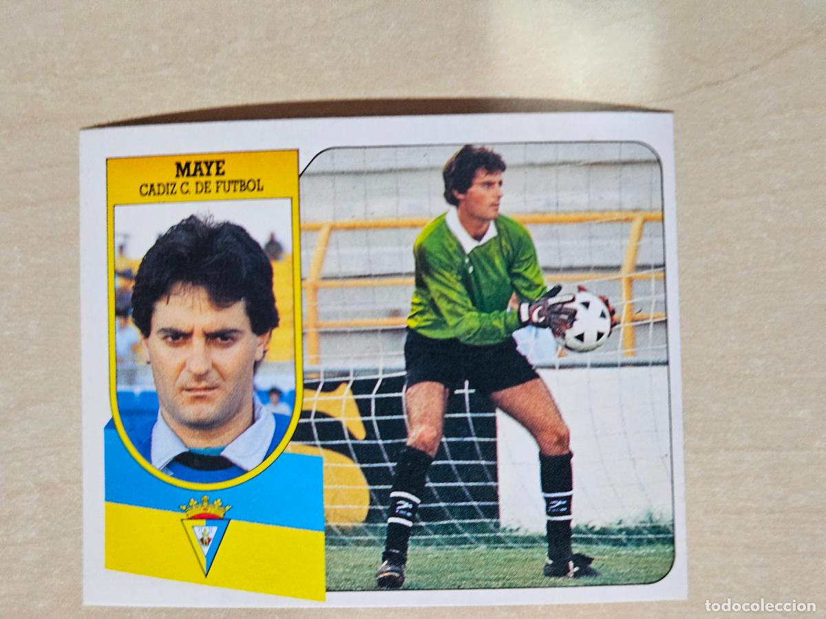 Cromos de Futebol: ESTE 91 92 - MAYE - CADIZ - CROMO RECUPERADO