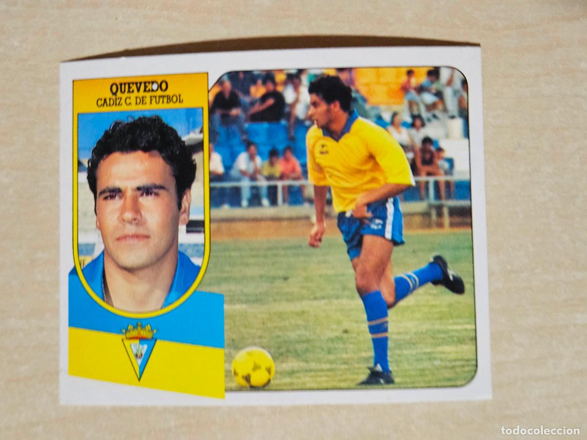 Cromos de Futebol: ESTE 91 92 - QUEVEDO - CADIZ - CROMO RECUPERADO
