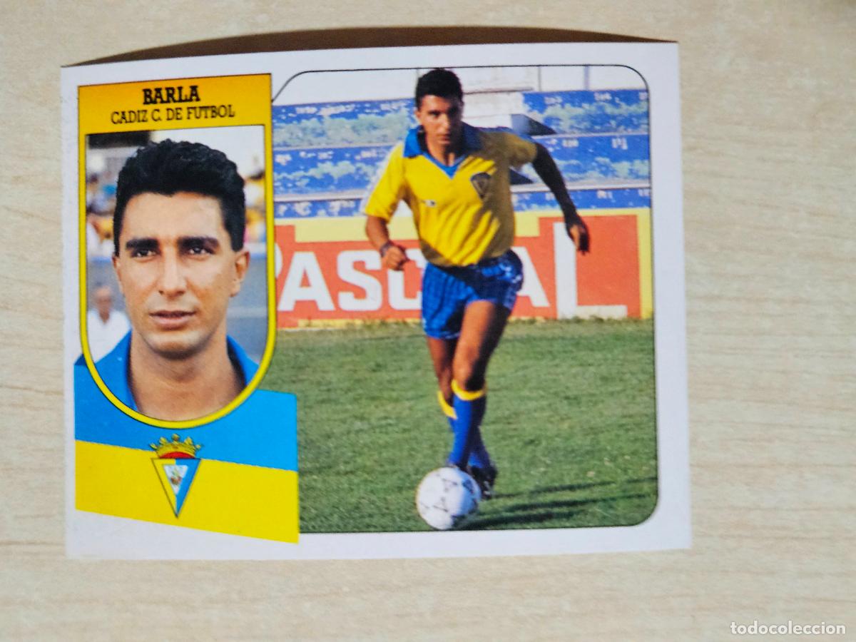 Cromos de Futebol: ESTE 91 92 - BARLA - CADIZ - CROMO RECUPERADO