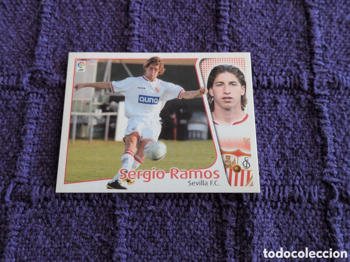 Figurine di Calcio: SERGIO RAMOS LIGA ESTE 2004 2005 04 05. NUNCA PEGADO. NUEVO