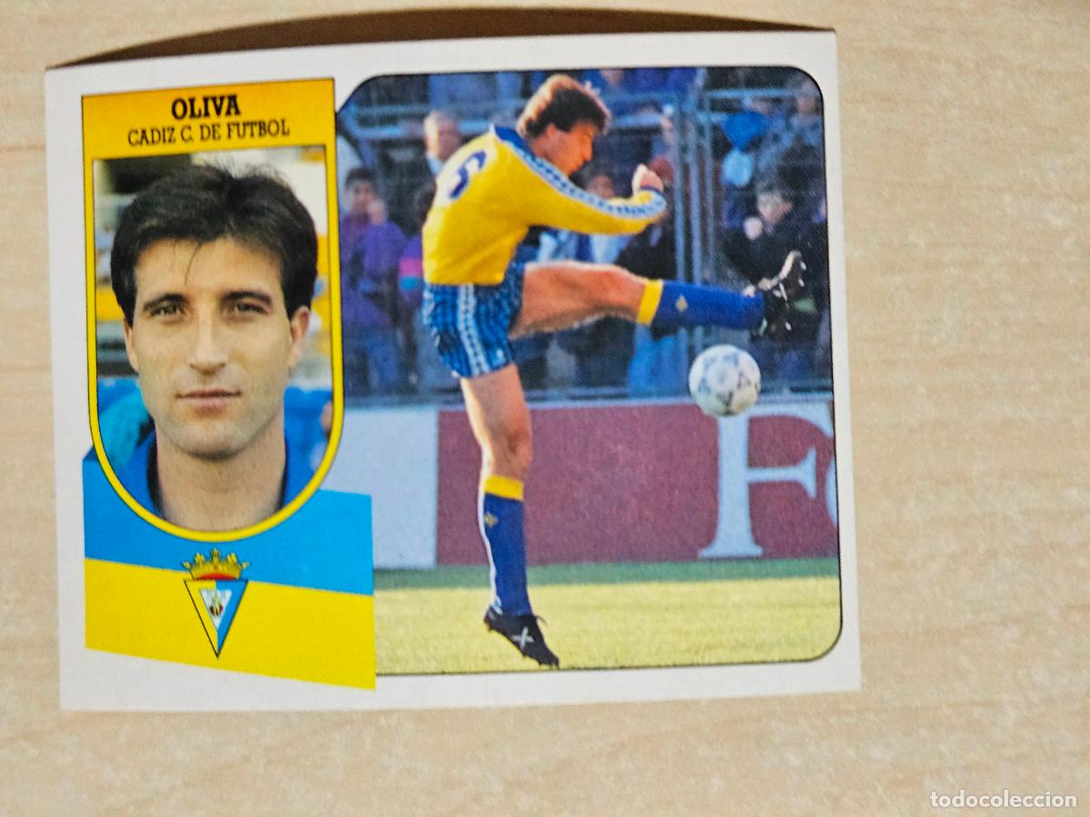 Cromos de Futebol: ESTE 91 92 - OLIVA - CADIZ - CROMO RECUPERADO