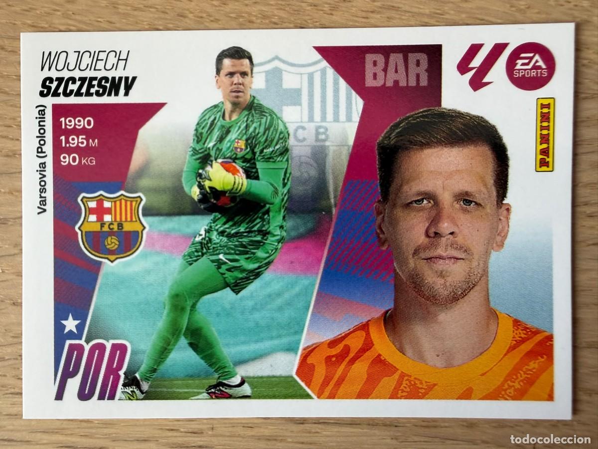 Cromos de f&uacute;tbol: 4 SZCZESNY BARCELONA 25 26 2025 2026 LIGA EA SPORTS COLECCIONES ESTE SIN PEGAR STICKER