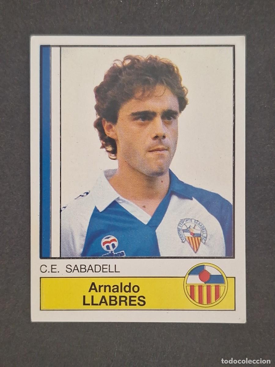 Cromos de f&uacute;tbol: L1 LLABRES C. E. SABADELL 222 PANINI FUTBOL 87 86 87 NUNCA PEGADO SIN PEGAR