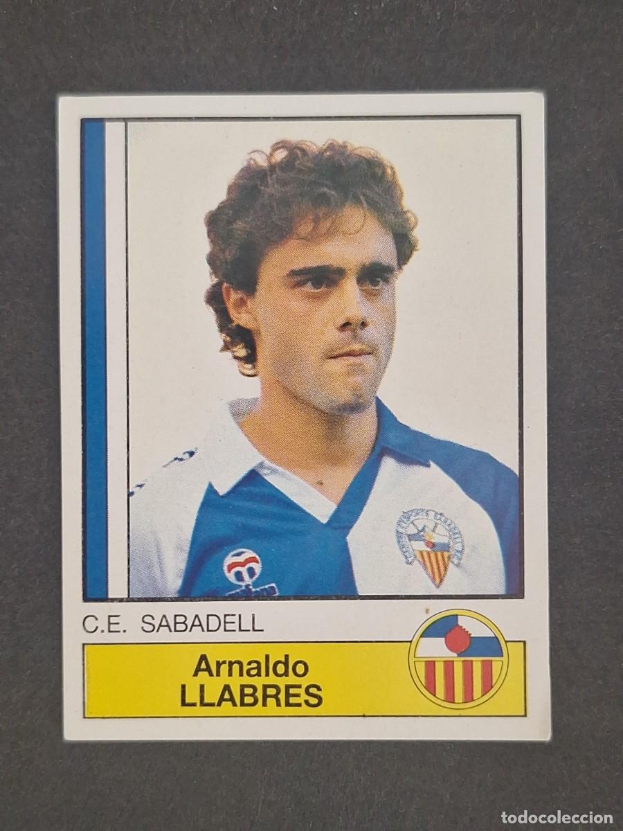 Cromos de f&uacute;tbol: L1 LLABRES C. E. SABADELL 222 PANINI FUTBOL 87 86 87 NUNCA PEGADO SIN PEGAR