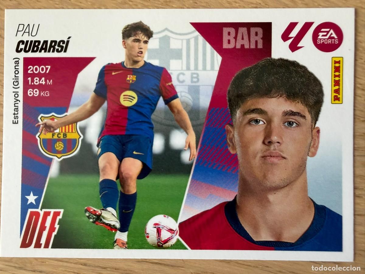 Cromos de f&uacute;tbol: 6 CUBARSI BARCELONA 25 26 2025 2026 LIGA EA SPORTS COLECCIONES ESTE SIN PEGAR STICKER
