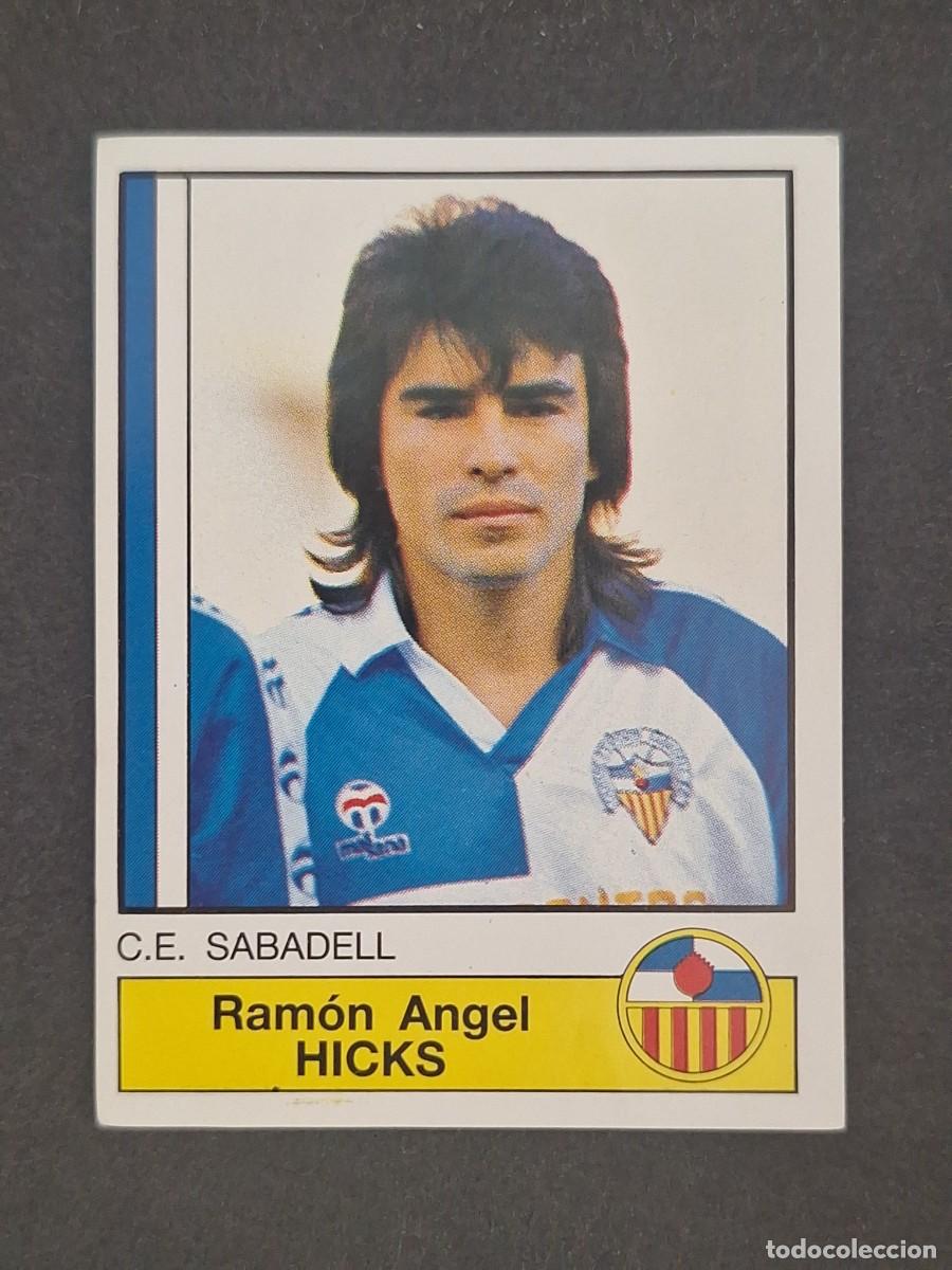 Cromos de f&uacute;tbol: L1 HICKS C. E. SABADELL 225 PANINI FUTBOL 87 86 87 NUNCA PEGADO SIN PEGAR