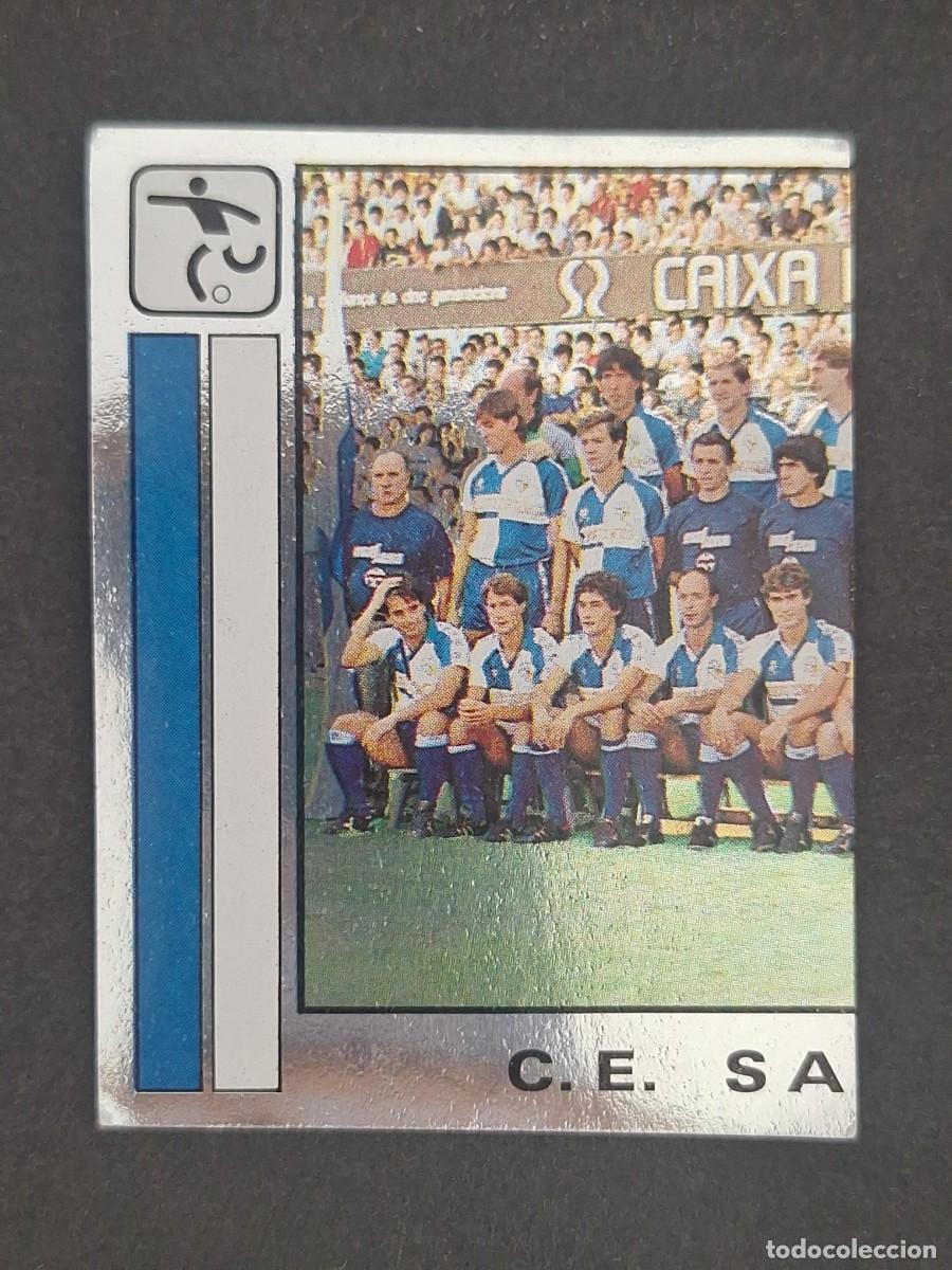 Cromos de f&uacute;tbol: L1 PLANTILLA EQUIPO IZQUIERDA C. E. SABADELL 227 PANINI FUTBOL 87 86 87 NUNCA PEGADO SIN PEGAR