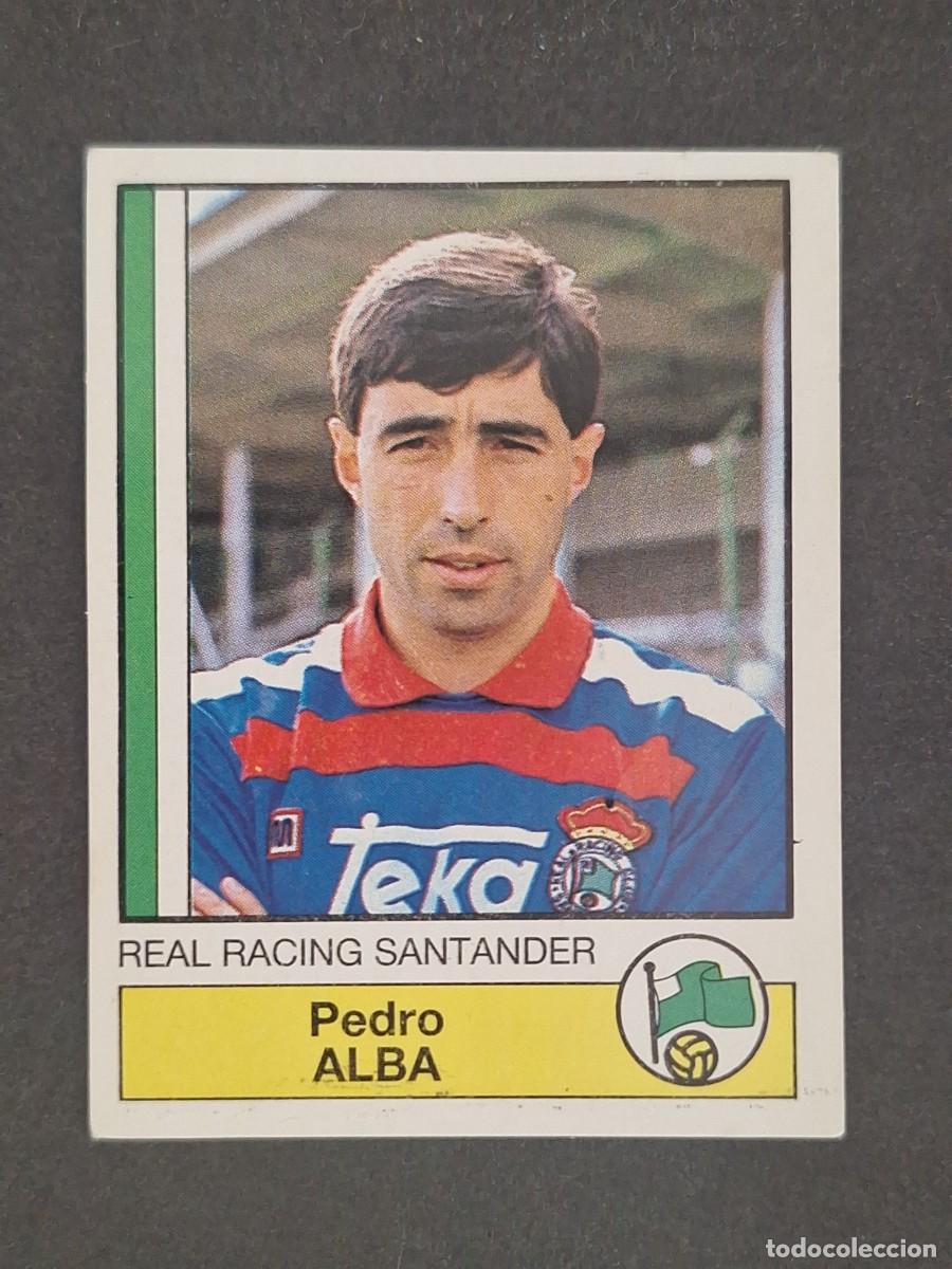Cromos de f&uacute;tbol: L1 ALBA RACING DE SANTANDER 231 PANINI FUTBOL 87 86 87 NUNCA PEGADO SIN PEGAR