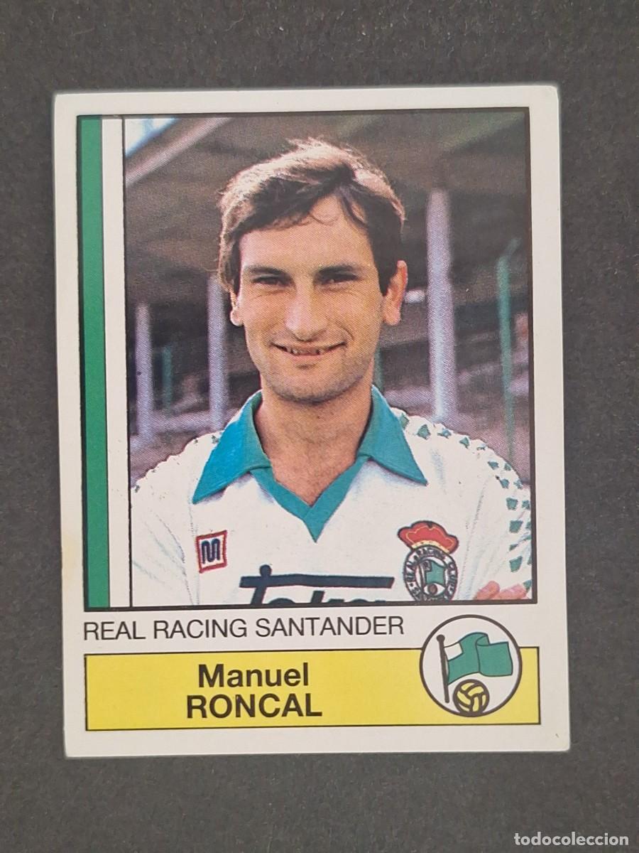 Cromos de f&uacute;tbol: L1 RONCAL RACING DE SANTANDER 233 PANINI FUTBOL 87 86 87 NUNCA PEGADO SIN PEGAR