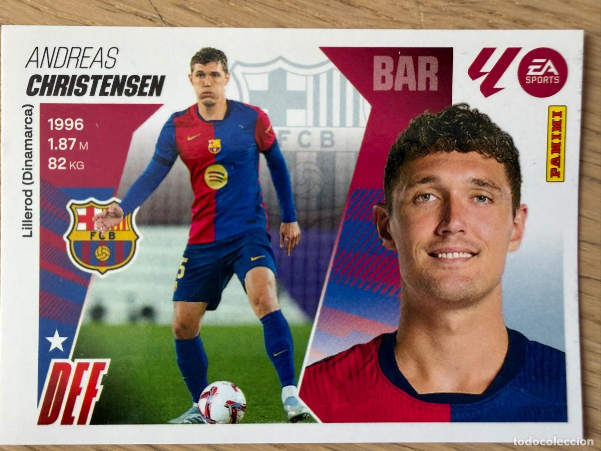 Cromos de f&uacute;tbol: 8B 8 B CHRISTENSEN BARCELONA 25 26 2025 2026 LIGA EA SPORTS COLECCIONES ESTE SIN PEGAR STICKER