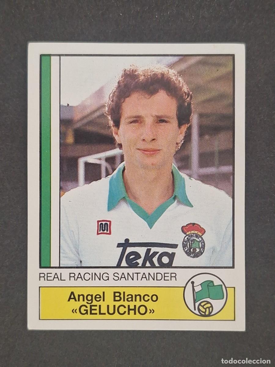 Cromos de f&uacute;tbol: L1 GELUCHO RACING DE SANTANDER 237 PANINI FUTBOL 87 86 87 NUNCA PEGADO SIN PEGAR