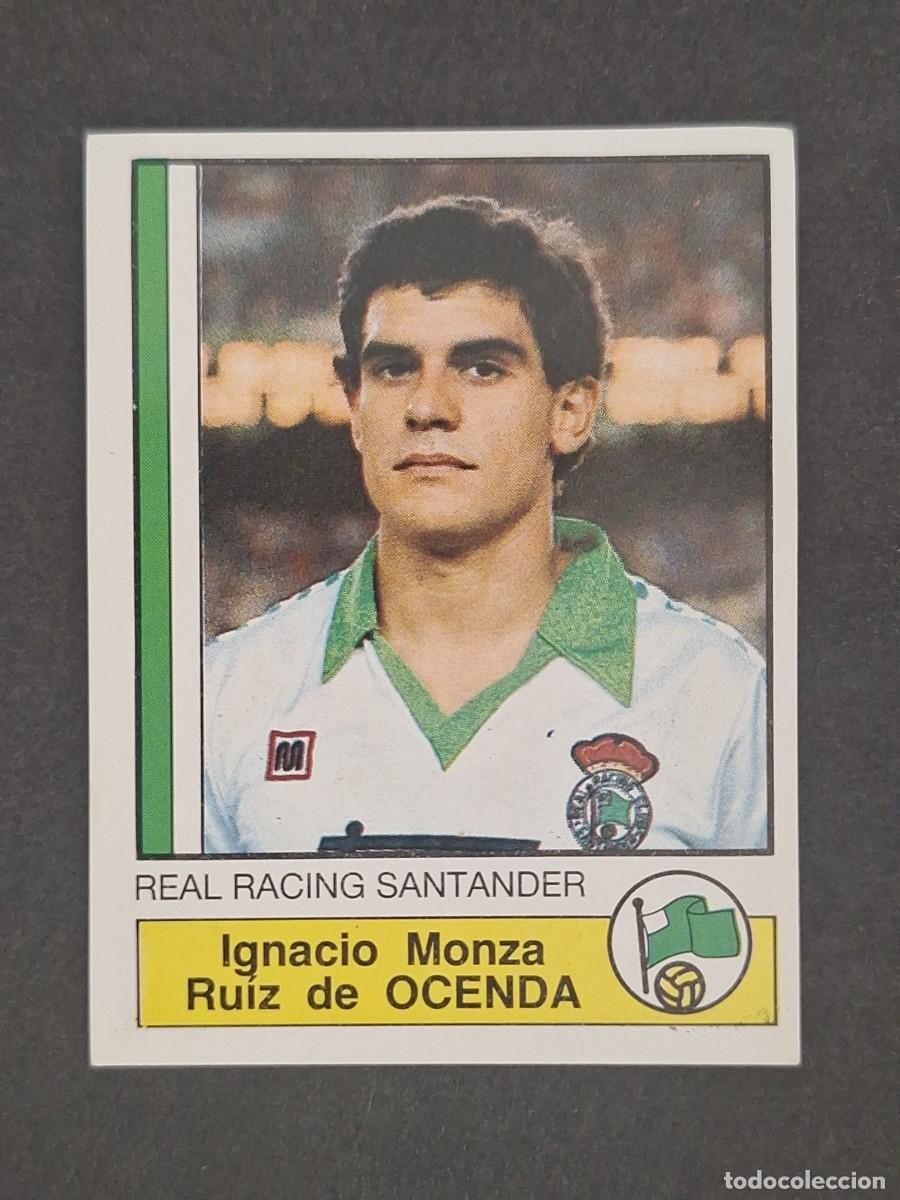 Cromos de f&uacute;tbol: L1 OCENDA RACING DE SANTANDER 240 PANINI FUTBOL 87 86 87 NUNCA PEGADO SIN PEGAR