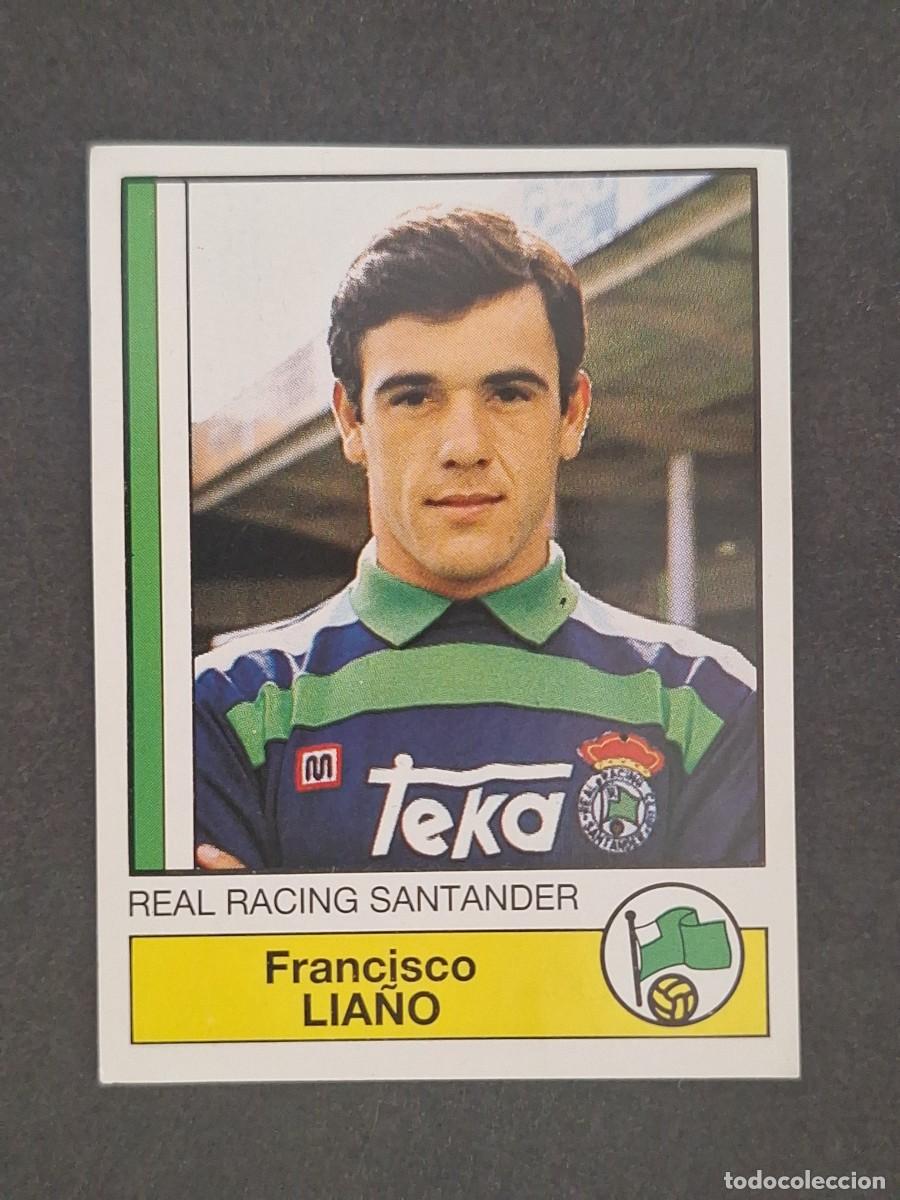 Cromos de f&uacute;tbol: L1 LIA&Ntilde;O RACING DE SANTANDER 245 PANINI FUTBOL 87 86 87 NUNCA PEGADO SIN PEGAR