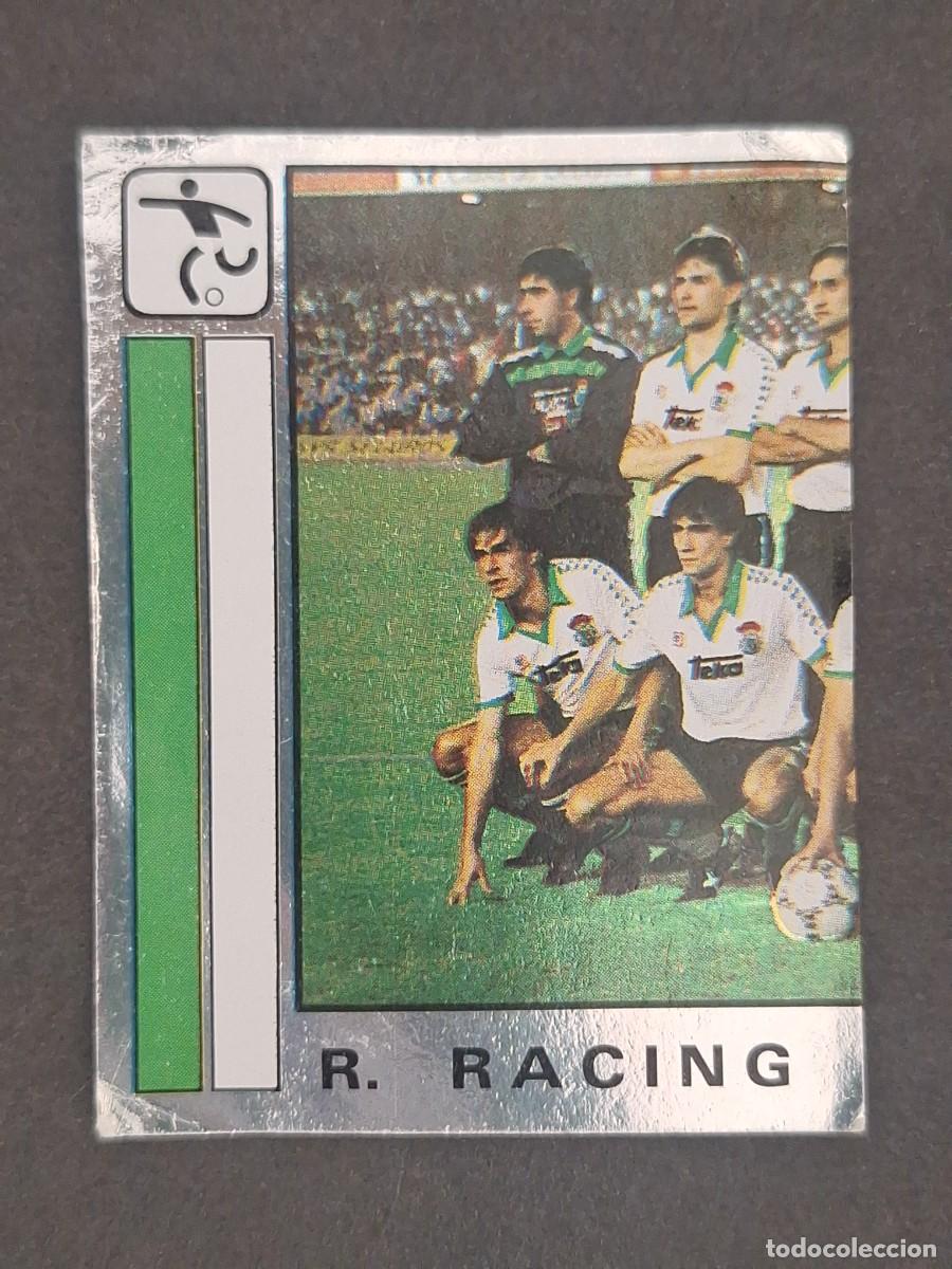 Cromos de f&uacute;tbol: L1 PLANTILLA EQUIPO IZQUIERDA RACING DE SANTANDER 246 PANINI FUTBOL 87 86 87 NUNCA PEGADO SIN PEGAR