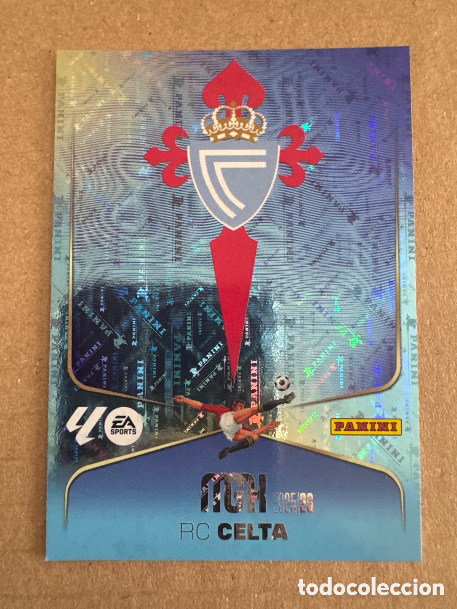 Cromos de Futebol: # 109 Escudo Celta de Vigo Megacracks 25 26 2025 2026 MGK