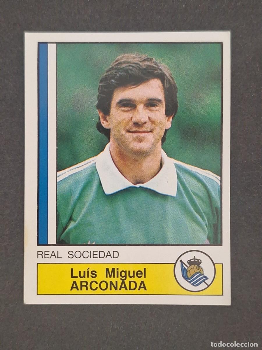 Cromos de Futebol: L1 ARCONADA REAL SOCIEDAD 269 PANINI FUTBOL 87 86 87 NUNCA PEGADO SIN PEGAR