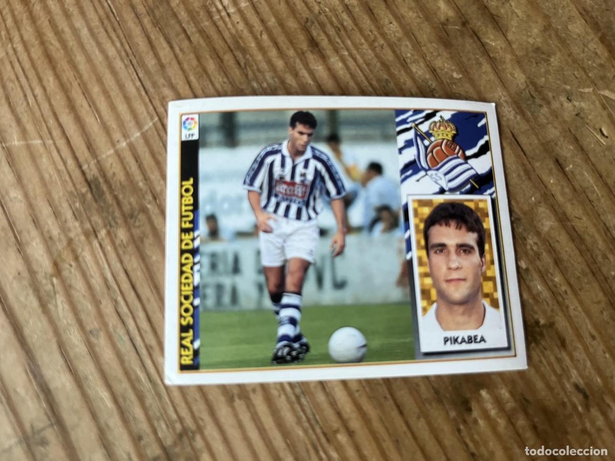 Cartes &agrave; collectionner de Football: CROMO SIN PEGAR NUNCA PEGADO ALBUM LIGA ESTE 97 98 1997 1998 REAL SOCIEDAD PIKABEA