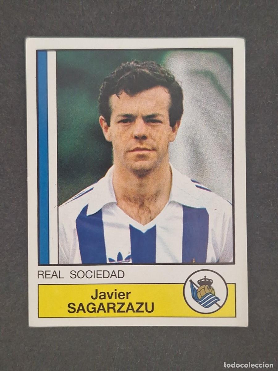 Cartes &agrave; collectionner de Football: L1 SAGARZAZU REAL SOCIEDAD 270 PANINI FUTBOL 87 86 87 NUNCA PEGADO SIN PEGAR