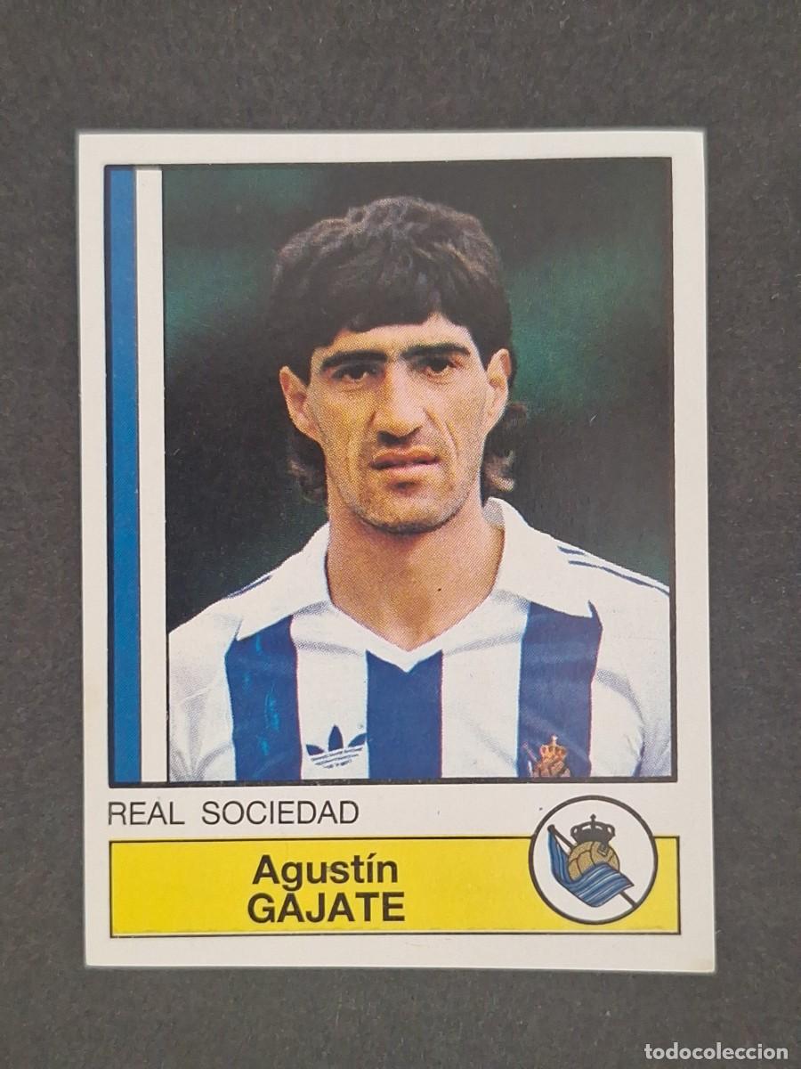 Cromos de f&uacute;tbol: L1 GAJATE REAL SOCIEDAD 271 PANINI FUTBOL 87 86 87 NUNCA PEGADO SIN PEGAR