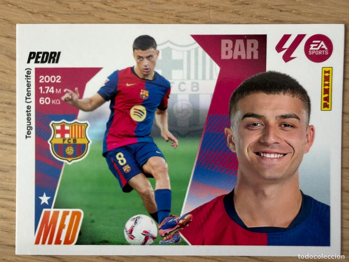 Cromos de f&uacute;tbol: 15 PEDRI BARCELONA 25 26 2025 2026 LIGA EA SPORTS COLECCIONES ESTE SIN PEGAR STICKER