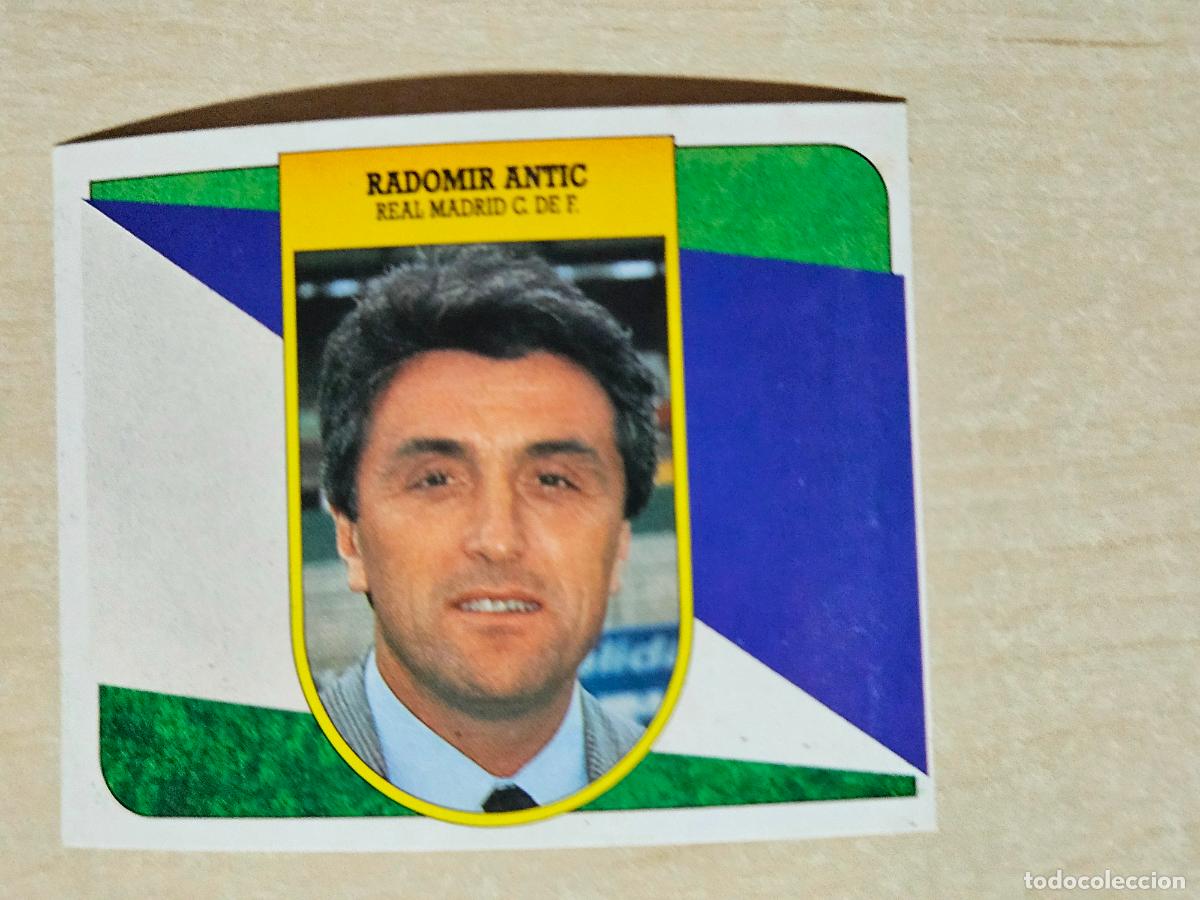 Cromos de f&uacute;tbol: ESTE 91 92 - RADOMIR ANTIC - REAL MADRID - CROMO RECUPERADO