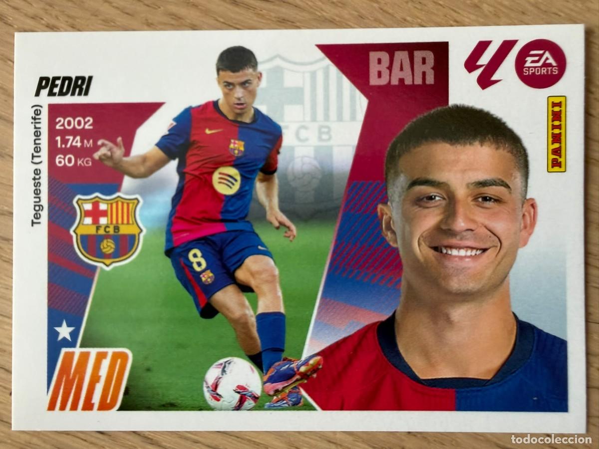 Cromos de f&uacute;tbol: 15 PEDRI BARCELONA 25 26 2025 2026 LIGA EA SPORTS COLECCIONES ESTE SIN PEGAR STICKER