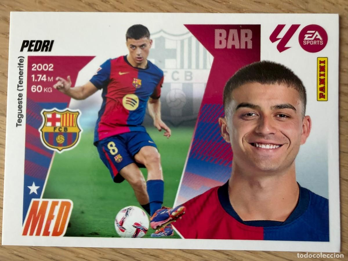 Cromos de f&uacute;tbol: 15 PEDRI BARCELONA 25 26 2025 2026 LIGA EA SPORTS COLECCIONES ESTE SIN PEGAR STICKER
