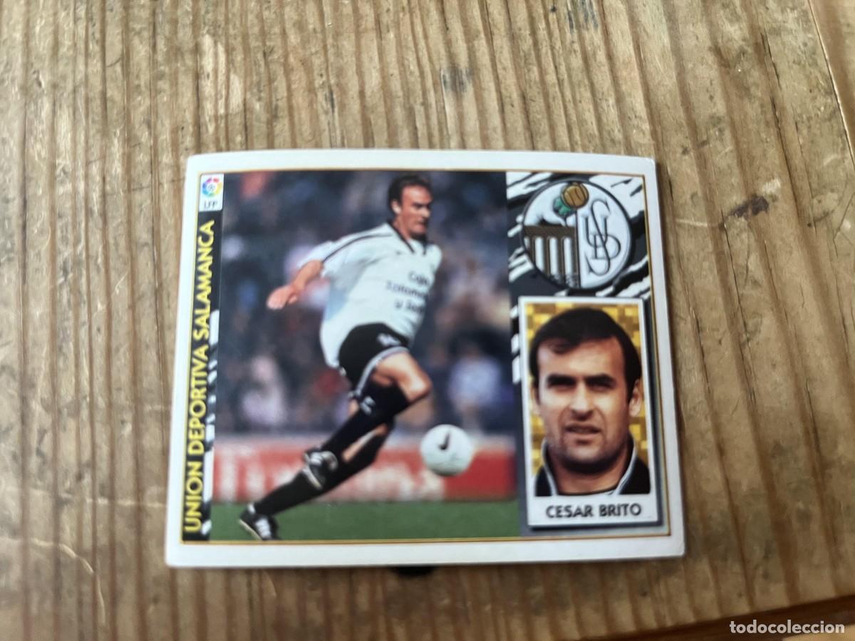 Cromos de f&uacute;tbol: CROMO SIN PEGAR NUNCA PEGADO ALBUM LIGA ESTE 97 98 1997 1998 SALAMANCA CESAR BRITO