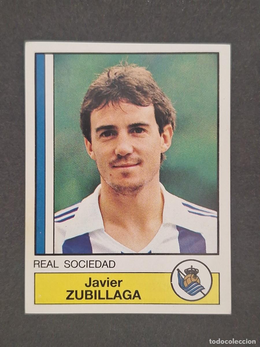 Cromos de f&uacute;tbol: L1 ZUBILLAGA REAL SOCIEDAD 276 PANINI FUTBOL 87 86 87 NUNCA PEGADO SIN PEGAR