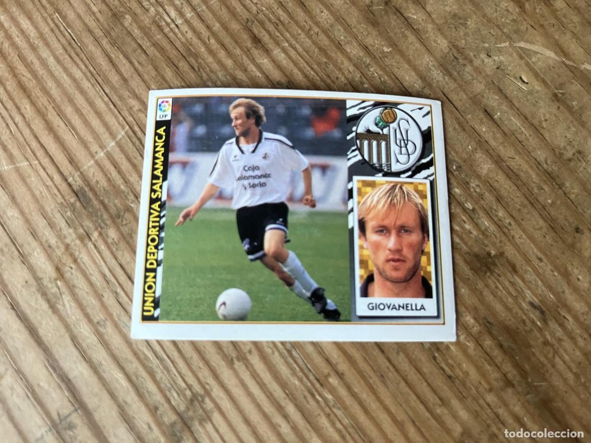 Cromos de f&uacute;tbol: CROMO SIN PEGAR NUNCA PEGADO ALBUM LIGA ESTE 97 98 1997 1998 SALAMANCA GIOVANELLA