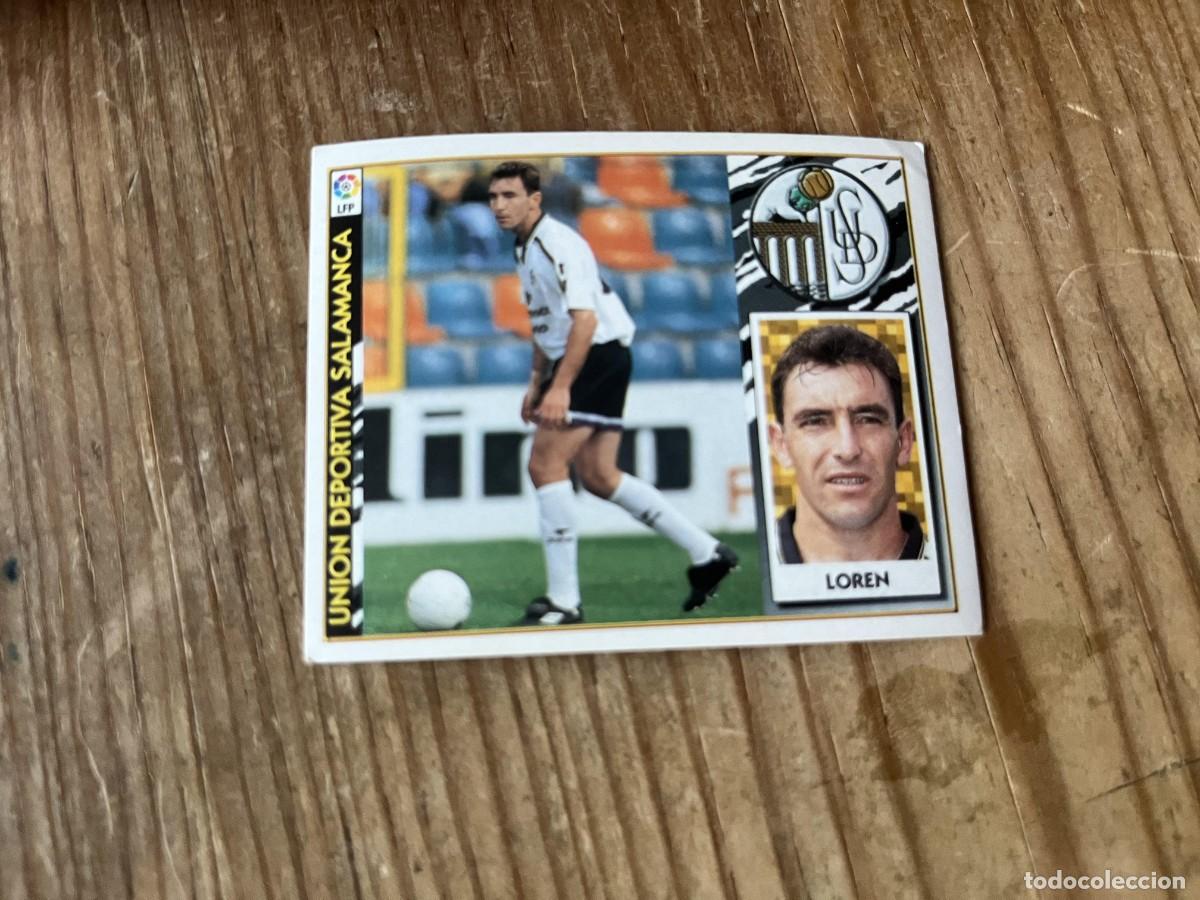 Cromos de f&uacute;tbol: CROMO SIN PEGAR NUNCA PEGADO ALBUM LIGA ESTE 97 98 1997 1998 SALAMANCA LOREN