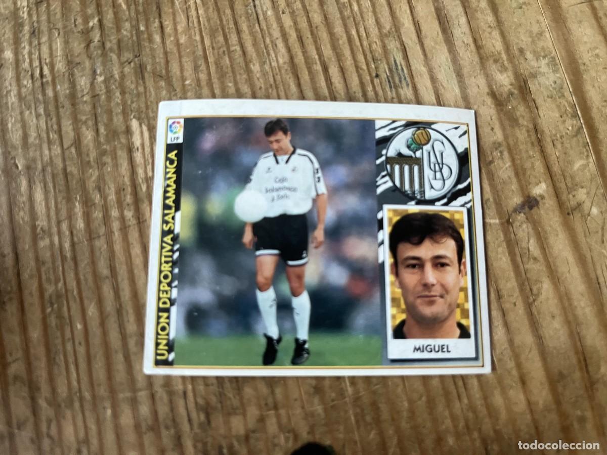 Fu&szlig;ball-Sticker: CROMO ALBUM LIGA ESTE 97 98 1997 1998 SALAMANCA MIGUEL