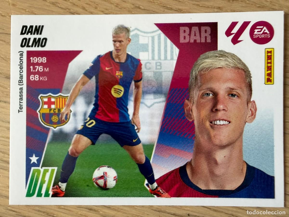 Fu&szlig;ball-Sticker: 16 DANI OLMO BARCELONA 25 26 2025 2026 LIGA EA SPORTS COLECCIONES ESTE SIN PEGAR STICKER