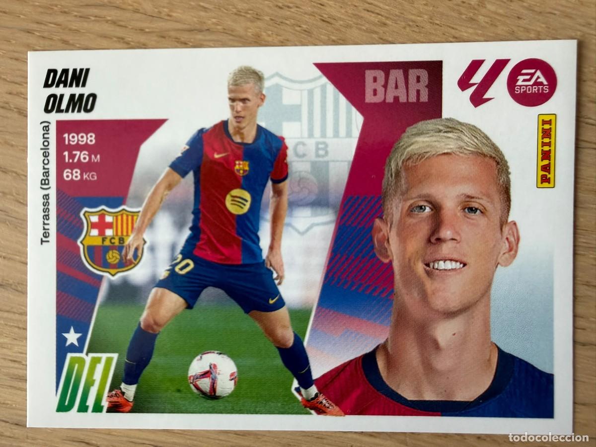 Fu&szlig;ball-Sticker: 16 DANI OLMO BARCELONA 25 26 2025 2026 LIGA EA SPORTS COLECCIONES ESTE SIN PEGAR STICKER