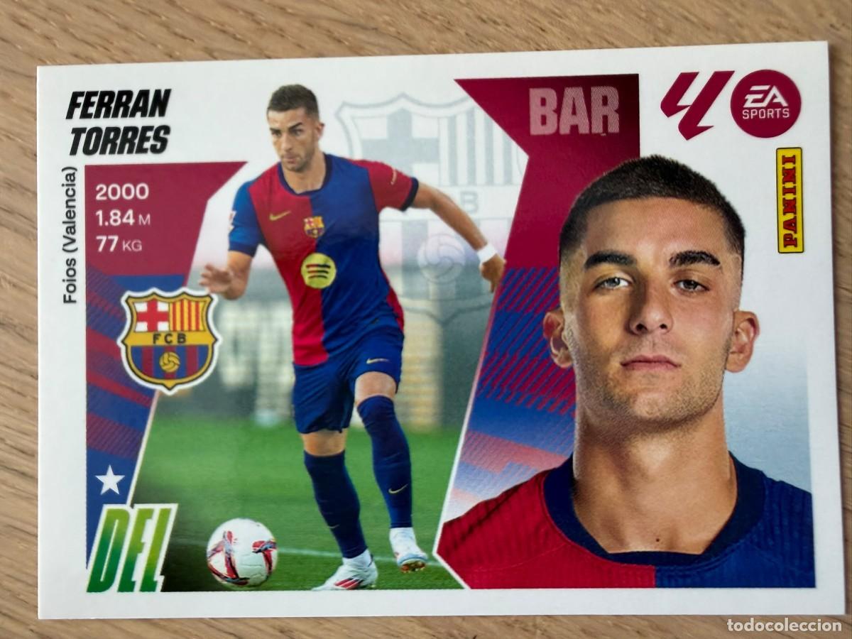 Fu&szlig;ball-Sticker: 17 FERRAN TORRES BARCELONA 25 26 2025 2026 LIGA EA SPORTS COLECCIONES ESTE SIN PEGAR STICKER