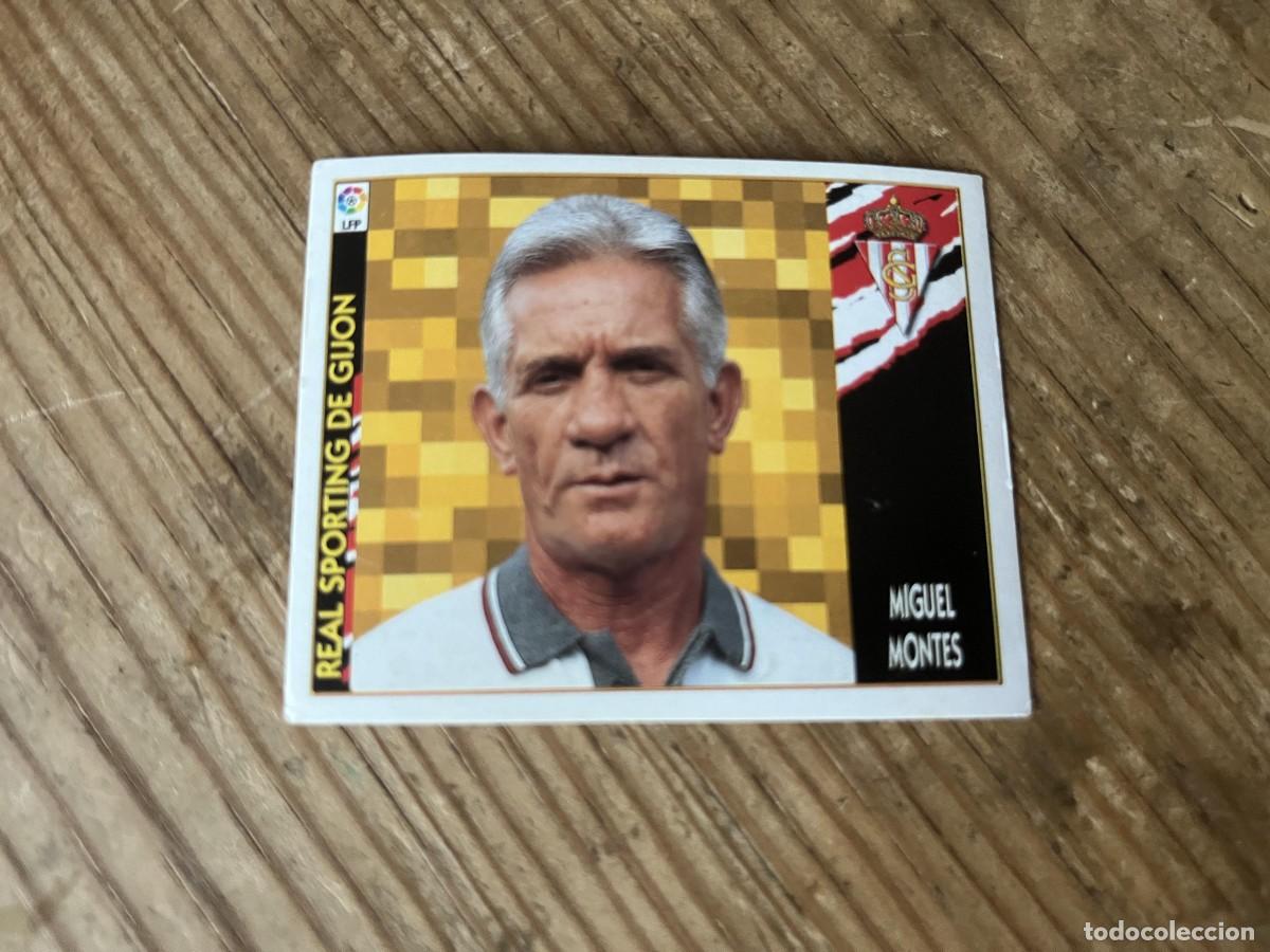 Fu&szlig;ball-Sticker: CROMO SIN PEGAR NUNCA PEGADO ALBUM LIGA ESTE 97 98 1997 1998 SPORTING GIJON ENTRENADOR MIGUEL TORRES