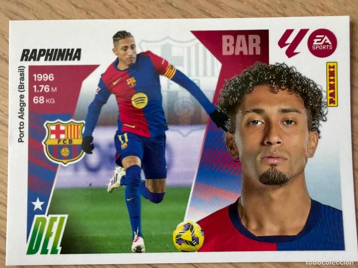 Fu&szlig;ball-Sticker: 18 RAPHINHA BARCELONA 25 26 2025 2026 LIGA EA SPORTS COLECCIONES ESTE SIN PEGAR STICKER