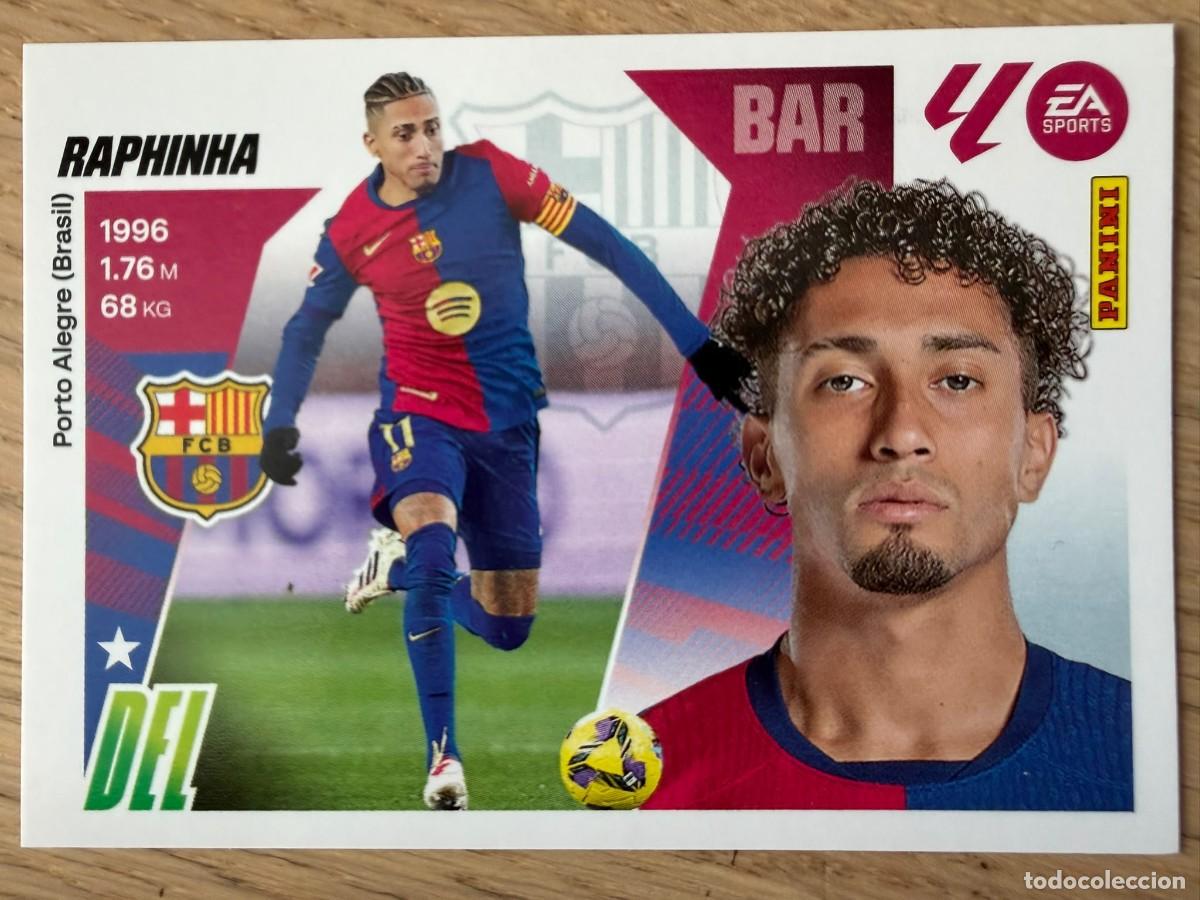 Fu&szlig;ball-Sticker: 18 RAPHINHA BARCELONA 25 26 2025 2026 LIGA EA SPORTS COLECCIONES ESTE SIN PEGAR STICKER