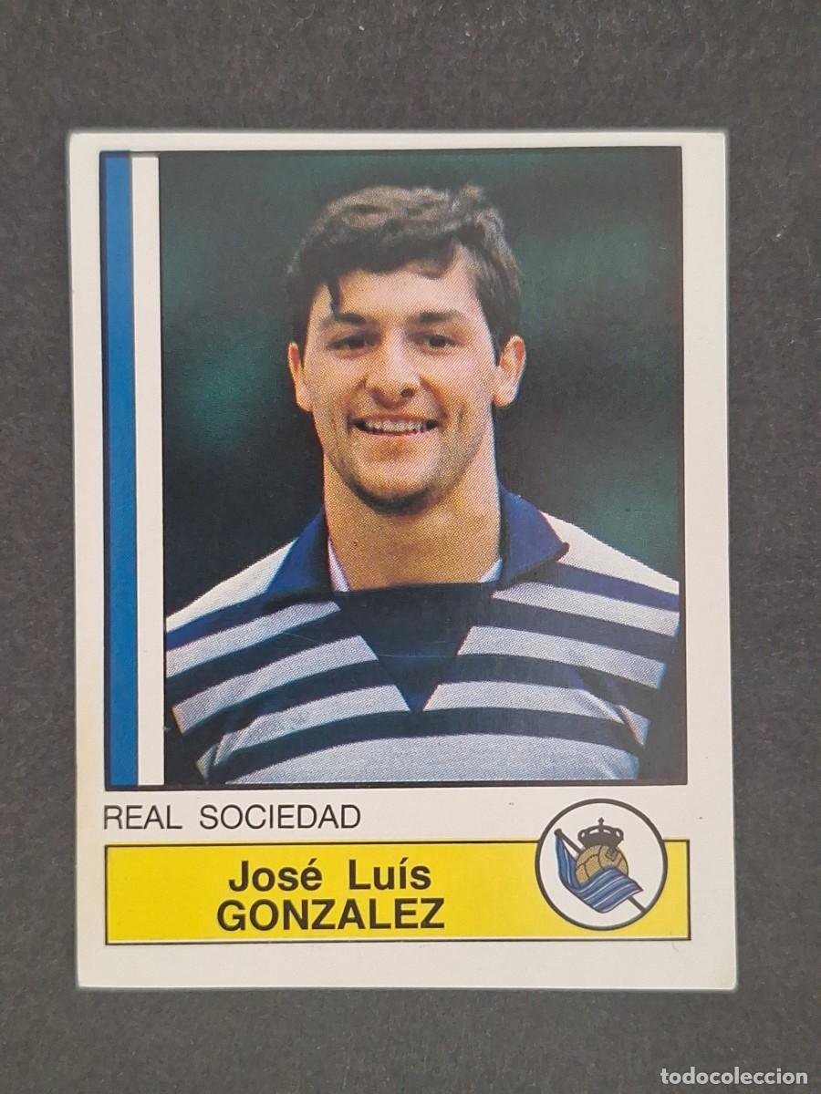 Fu&szlig;ball-Sticker: L1 GONZALEZ REAL SOCIEDAD 283 PANINI FUTBOL 87 86 87 NUNCA PEGADO SIN PEGAR