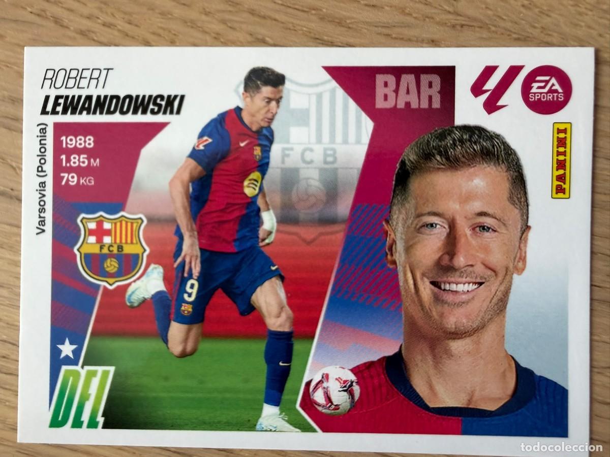 Fu&szlig;ball-Sticker: 20 LEWANDOWSKI BARCELONA 25 26 2025 2026 LIGA EA SPORTS COLECCIONES ESTE SIN PEGAR STICKER