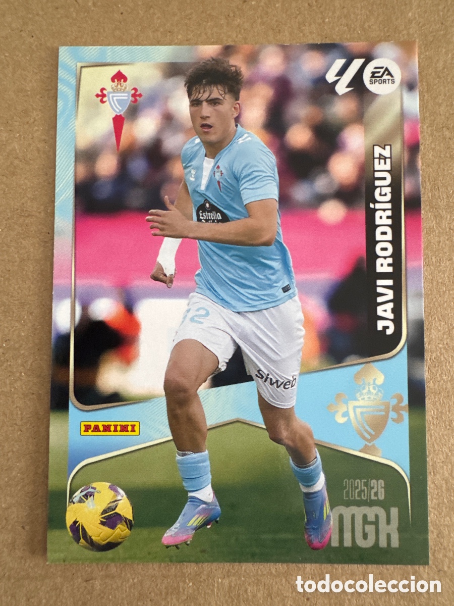 Figurine di Calcio: # 112 Javi Rodr&iacute;guez Celta de Vigo Megacracks 25 26 2025 2026 MGK