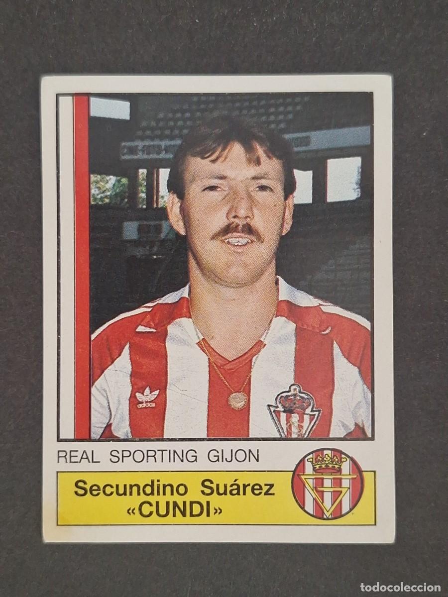 Cartes &agrave; collectionner de Football: L1 CUNDI SPORTING DE GIJON 289 PANINI FUTBOL 87 86 87 NUNCA PEGADO SIN PEGAR
