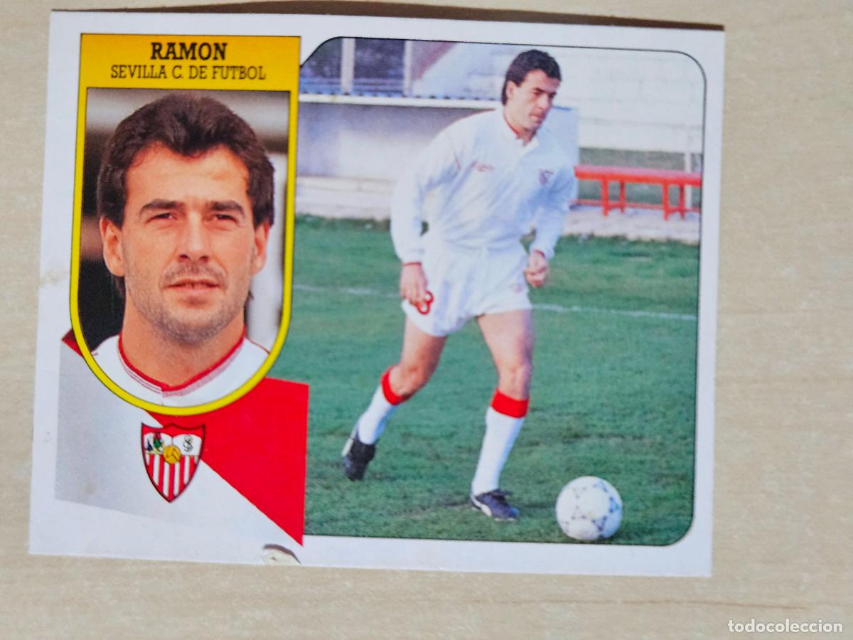 Cartes &agrave; collectionner de Football: ESTE 91 92 - RAMON - SEVILLA - CROMO RECUPERADO