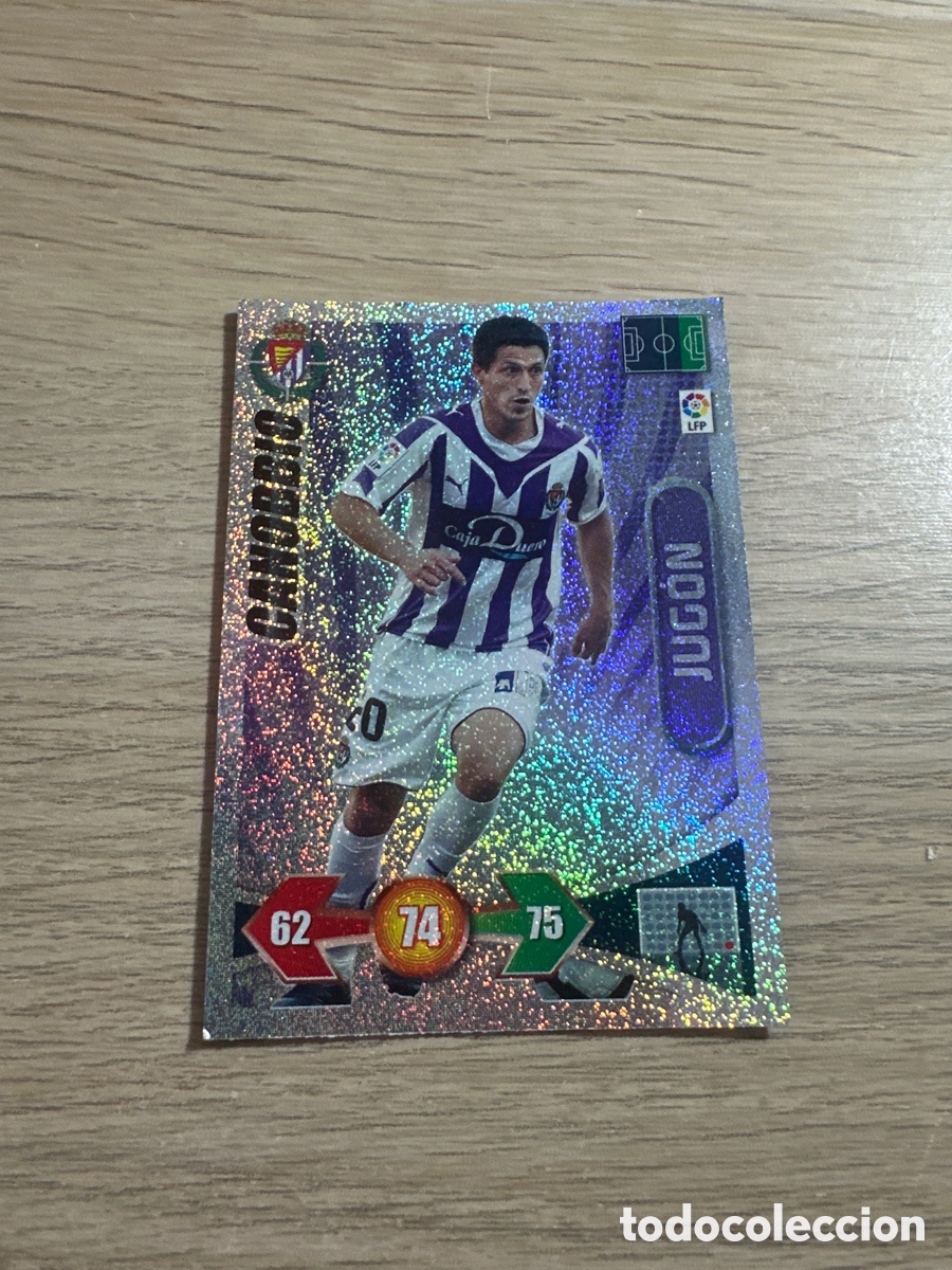 Cartes &agrave; collectionner de Football: CANOBBIO JUGON VALLADOLID ADRENALYN 2009 2010 / 09 10 PANINI BRILLANTINA FINA