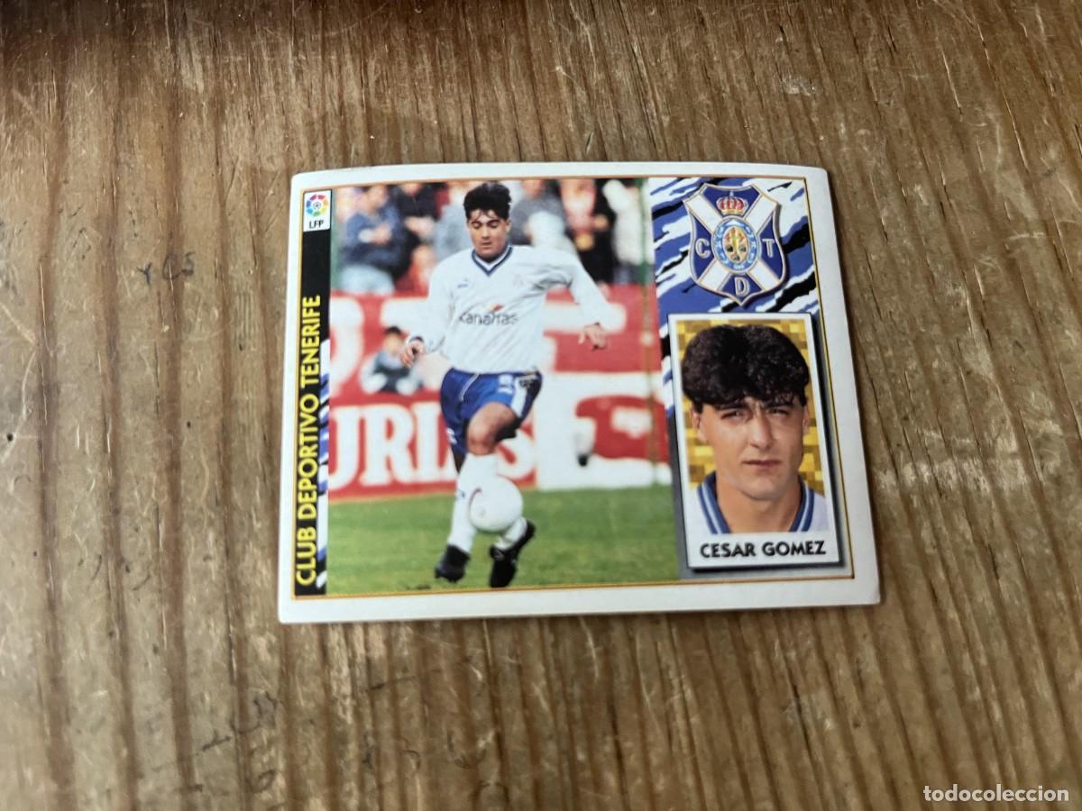 Cartes &agrave; collectionner de Football: CROMO SIN PEGAR NUNCA PEGADO ALBUM LIGA ESTE 97 98 1997 1998 TENERIFE CESAR GOMEZ