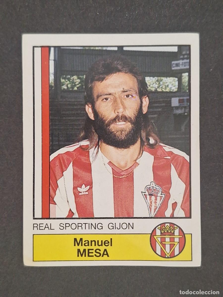 Football Stickers: L1 MESA SPORTING DE GIJON 296 PANINI FUTBOL 87 86 87 NUNCA PEGADO SIN PEGAR