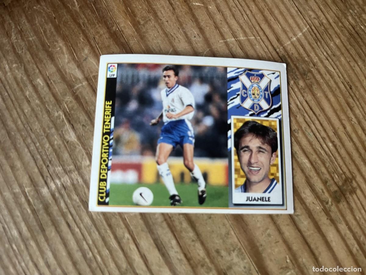 Football Stickers: CROMO SIN PEGAR NUNCA PEGADO ALBUM LIGA ESTE 97 98 1997 1998 TENERIFE JUANELE