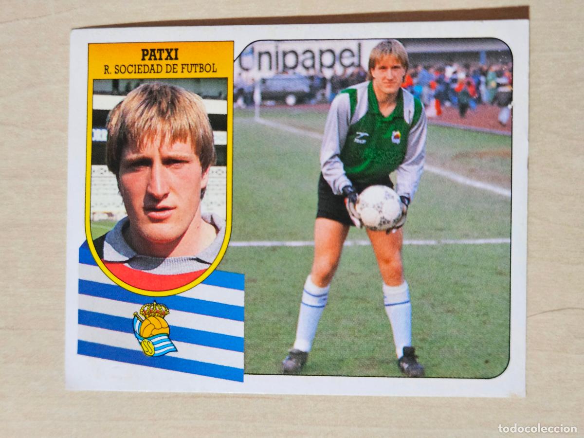 Football Stickers: ESTE 91 92 - PATXI - REAL SOCIEDAD - CROMO RECUPERADO