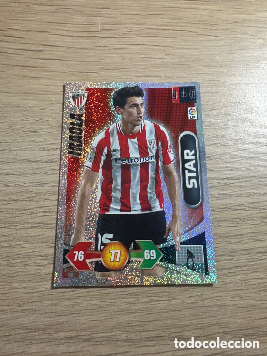 Fu&szlig;ball-Sticker: IRAOLA STAR ATHLETIC CLUB ADRENALYN 2009 2010 / 09 10 PANINI BRILLANTINA FINA
