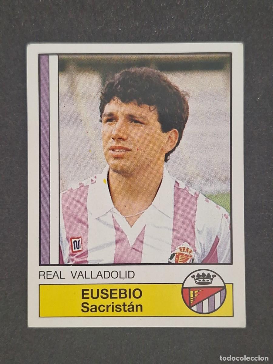 Fu&szlig;ball-Sticker: L1 EUSEBIO REAL VALLADOLID 313 PANINI FUTBOL 87 86 87 NUNCA PEGADO SIN PEGAR
